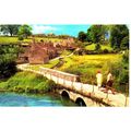 Colour Postcard - View of Bibury, Glos