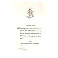 1935 Christmas card from Sir William and Lady B...