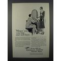 1930 American Express Travelers Cheques Ad - Ca...