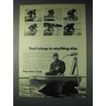 1973 Super Motor-Guide Outboard Motor Ad - Don't Stoop