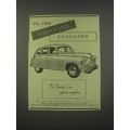 1949 Standard Vanguard Car Ad - The family car