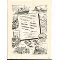 SHELL OIL COMPANY 1937 sea land naphthas gasoli...