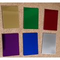New. Pack of 12 multi mirror card A6. Gold, sil...