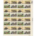Natural History Sheet of Thirty Two 6 Cent Post...