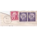 United States 1957 Sharon PA postmark on Jeffer...