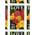 Love Roses Pack of Ten 45 Cent Wedding Stamps S...