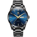 OLEVS 6898 Men Waterproof Luminous Steel Watch ...