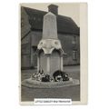 Little Oakley War Memorial, Essex, RP Postcard.