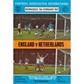 ENGLAND v NETHERLANDS FA INTERNATIONAL 1977