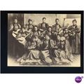 LONDON Leyton Ladies Band Postcard (NS7R)