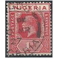 Nigeria 1921 SG16 1d Rose-Carmine Fine Used.