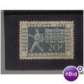 NETHERLANDS 1952 STAMP CENTENARY 20C F/U SG757