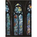 Colour Photo Postcard - Window by Chagall Reims...