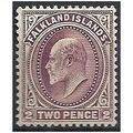 Falkland Islands 1904 SG45 2d Purple Mounted Mi...