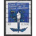 FRA 2003 50c 'HUMAN RIGHTS CHARTER' FINE USED (...