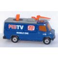 MATCHBOX ' VINTAGE ' 1989 MBTV NEWS TRUCK