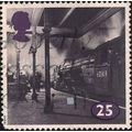 GB, RAIL, 60149 Amadis, Kings Cross, greyscale ...