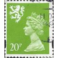 SCOTLAND, Queen Elizabeth II, Machin, apple-gre...
