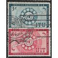 1956 Michel 47/48 - fine used (o)