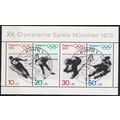 GERMANY BUND [1971] MiNr 0684-87 Block 6 ( Sond...