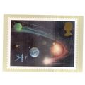 HALLEY'S COMET 34p stamp.. issued 1986 by Post ...