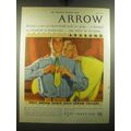 1930 Arrow Shirts Ad - art by Hayden Hayden