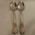Rose Spoons Old Company Plate 1950's Silver Tea...