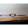 Ladies Embassy White Dail White Faux Leather Bu...