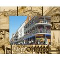 New Orleans Louisiana Laser Engraved Wood Pictu...
