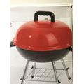 Home Grilling 14" Red Black Mini Portable Table...