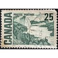 STAMP CANADA SG588 1967 25c The Solemn Land Used