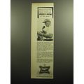 1958 Miller High Life Beer Ad - Reporting the most exciting sports show