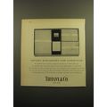 1960 Tiffany & Co. Stationery Ad - Tiffany Stationery for Christmas