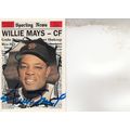 WILLIE MAYS 1996 AUTOGRAPHED SPORTING NEWS SAN ...