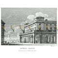 Opera House, London, England, 1825, MODERN REPR...