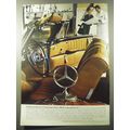 1960 Mercedes-Benz Cars Ad - Palisander, Macassar, Vogel Augen Ahorn