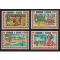 Samoa Tourism 4v 1971 MNH SG#365-368