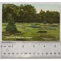 vintage postcard Flower Gardens, Hesketh Park, ...