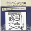 Tattered Lace. Her Sewing Embellishments Die Se...