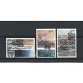 Singapore.Parks and Gardens set of 3.Fine Used....