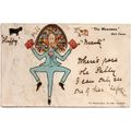 WRENCH PUBLISHED ISLE OF MAN HUMOUR POSTCARD "T...