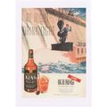 Postcard Poster Art King Black Label Whiskey Be...