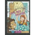 AUS 2009 55c 'LETS GET ACTIVE' FINE USED (EBID3...