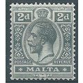 Malta 1914 SG75 2d Grey Mounted Mint . ..