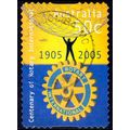 Australia 2005 Rotary International 50c Used P&...