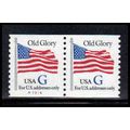 2890 32c G Old Glory Very Fine MNH CNP Left A13...