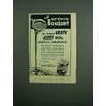 1950 Kitchen Bouquet Ad - Gravy Extra Rich