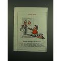 1950 Kleenex Tissues Ad - Little Lulu - Greetings!