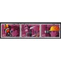 SCHWEIZ SWITZERLAND [1978] MiNr 1134-36 3er ( O...