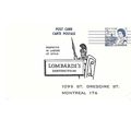 Canada. #P102a Postal Card USED 1971, Type 18, ...